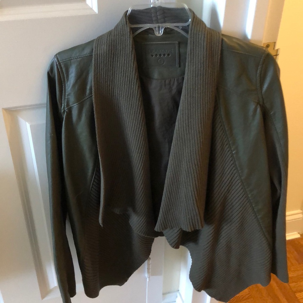 Olive fall jacket